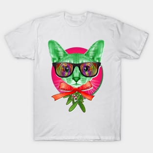 Meow Mistletoe T-Shirt